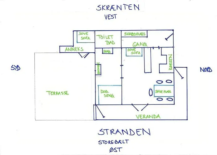 Holiday home Breathtaking Sea View At Dinestrup Ullerslev